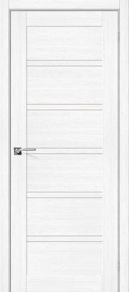 Фото двери с покрытием Экошпона Порта-28 Snow Veralinga из Экошпона  el'PORTA 082-0446 в Белгороде