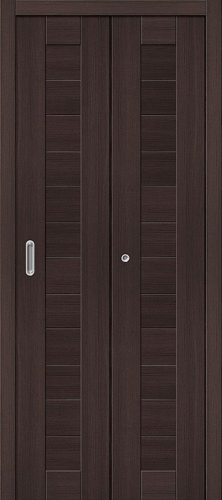 Фото складной двери Межкомнатная дверь Порта-21 Wenge Veralinga Складные двери  el'PORTA 091-0323 в Белгороде