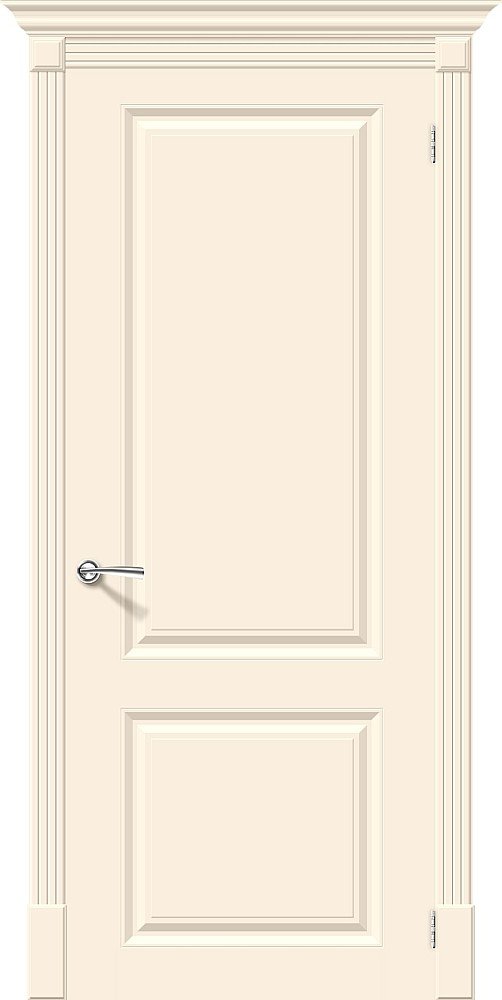 Фото окрашенной двери (Эмаль) Скинни-12 Cream окрашенная (Эмаль)   013-0293