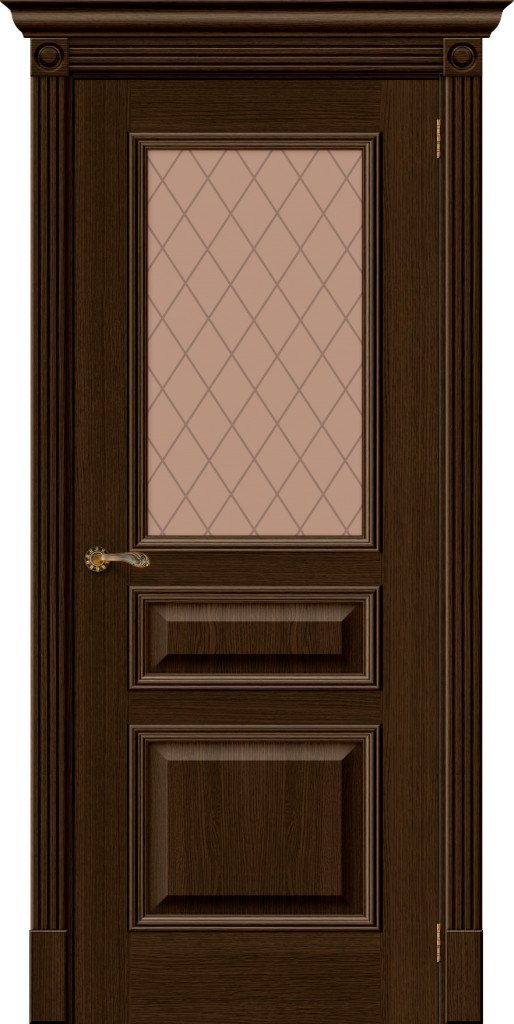 Фото шпонированной двери Вуд Классик-15.1 Golden Oak  Mr. WOOD 002-0765 в Белгороде