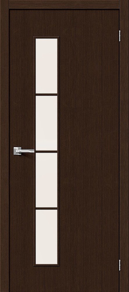 Фото двери с покрытием Экошпона Тренд-4 3D Wenge из Экошпона   092-0109