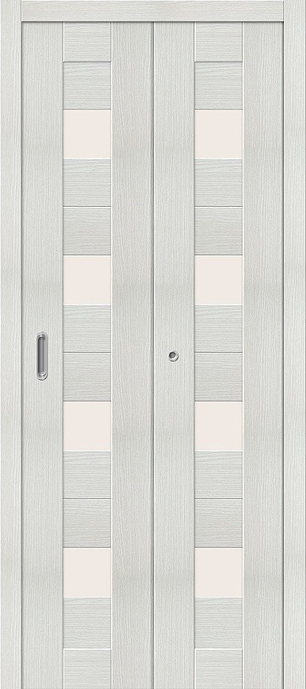 Фото складной двери Межкомнатная дверь Порта-23 Bianco Veralinga Складные двери  el'PORTA 091-0333 в Белгороде