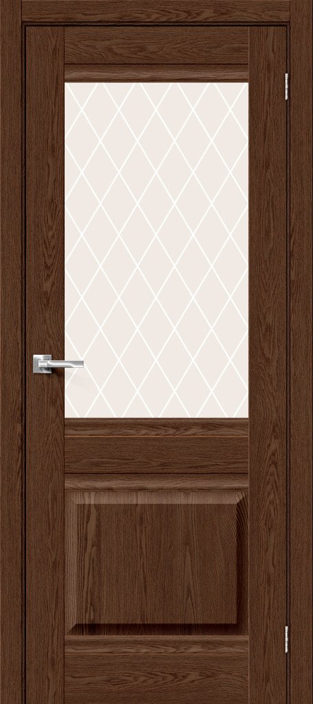 Фото двери с покрытием Экошпона Межкомнатная дверь Прима-3 Brown Dreamline Двери экошпон  Bravo 153-0207 в Белгороде