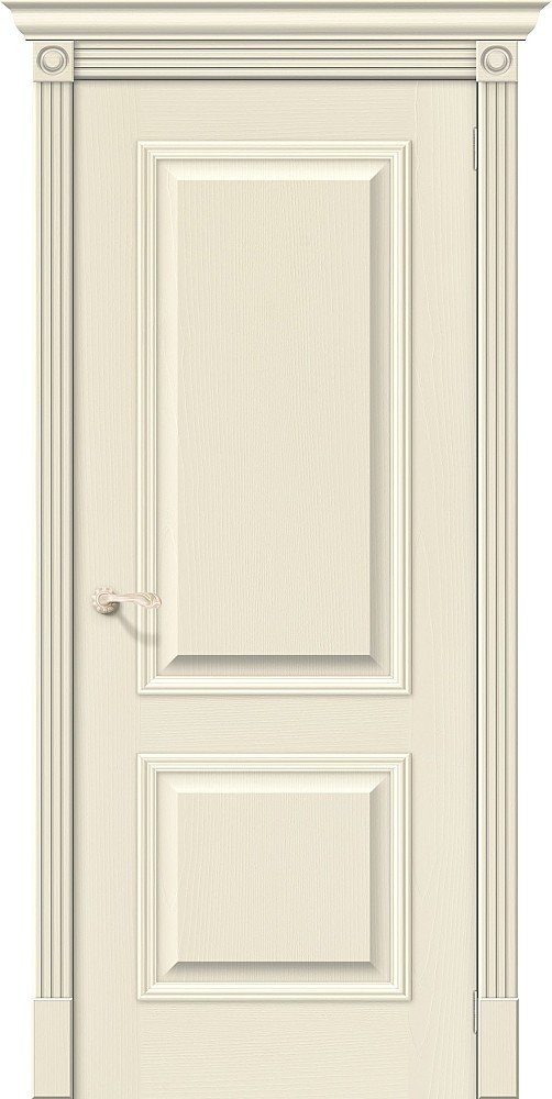 Фото шпонированной двери Вуд Классик-12 Ivory  Mr. WOOD 002-0707 в Белгороде