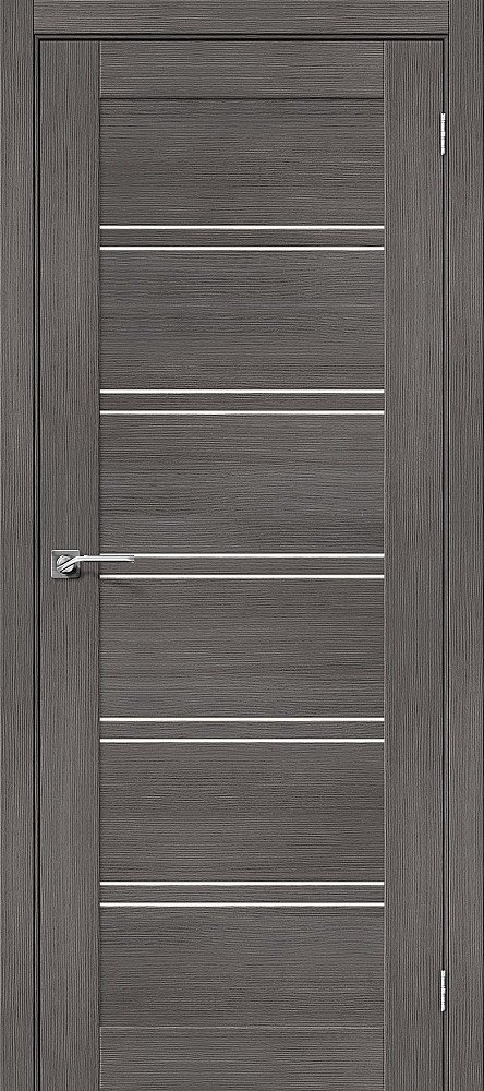 Фото двери с покрытием Экошпона Порта-28 Grey Veralinga из Экошпона  el'PORTA 082-0265 в Белгороде