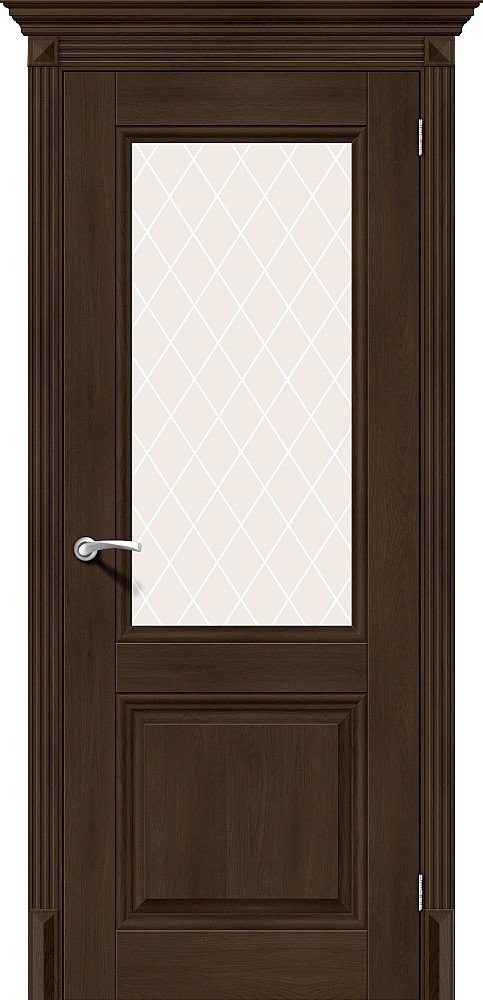 Фото двери с покрытием Экошпона Классико-33 Dark Oak из Экошпона  el'PORTA 097-0350 в Белгороде