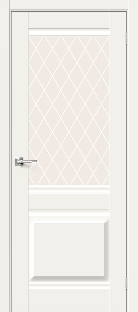 Фото двери с покрытием Экошпона Прима-3 White Mix из Экошпона   150-0052 в Белгороде