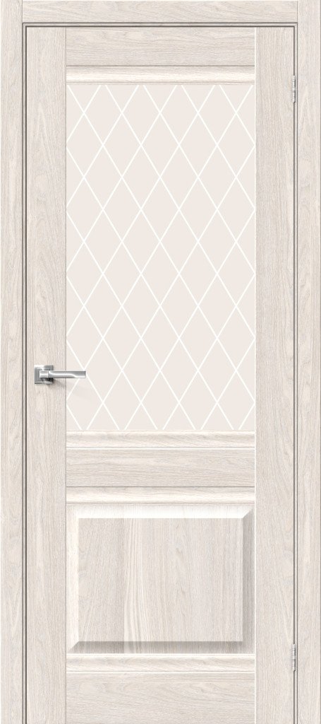 Фото двери с покрытием Экошпона Прима-3 Ash White из Экошпона   150-0039 в Белгороде