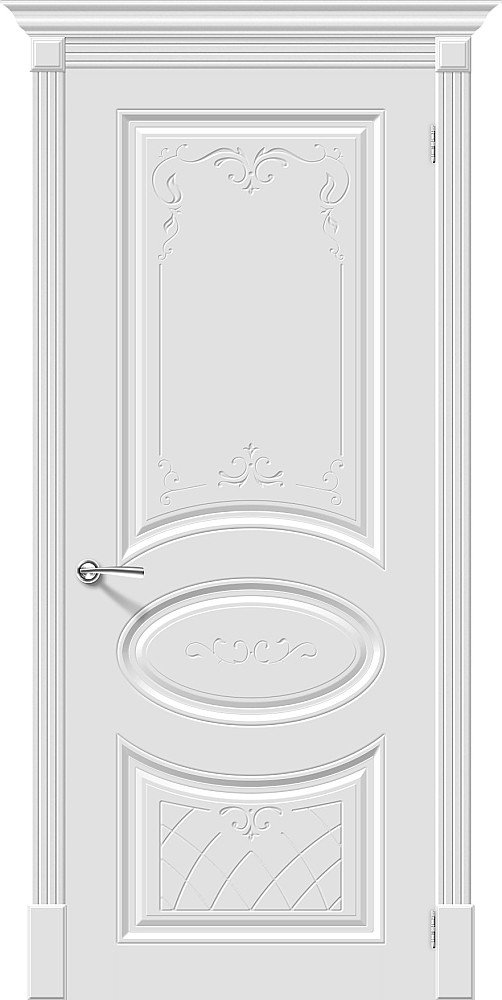 Фото окрашенной двери (Эмаль) Скинни-20 Art Whitey окрашенная (Эмаль)   013-0281 в Белгороде