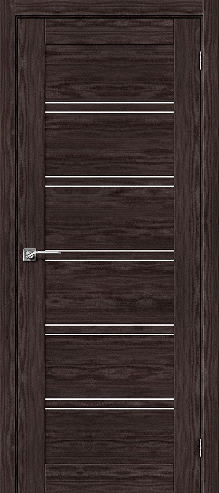 Фото двери с покрытием Экошпона Порта-28 Wenge Veralinga из Экошпона  el'PORTA 082-0334 в Белгороде